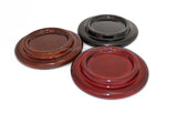 5" High Polish Wood Piano Caster Cups