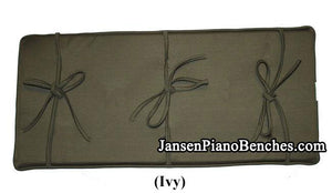 piano bench cushion ivy by GRK