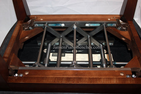 jansen adjustable piano bench mechanism