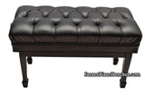 jansen duet artist piano bench satin black
