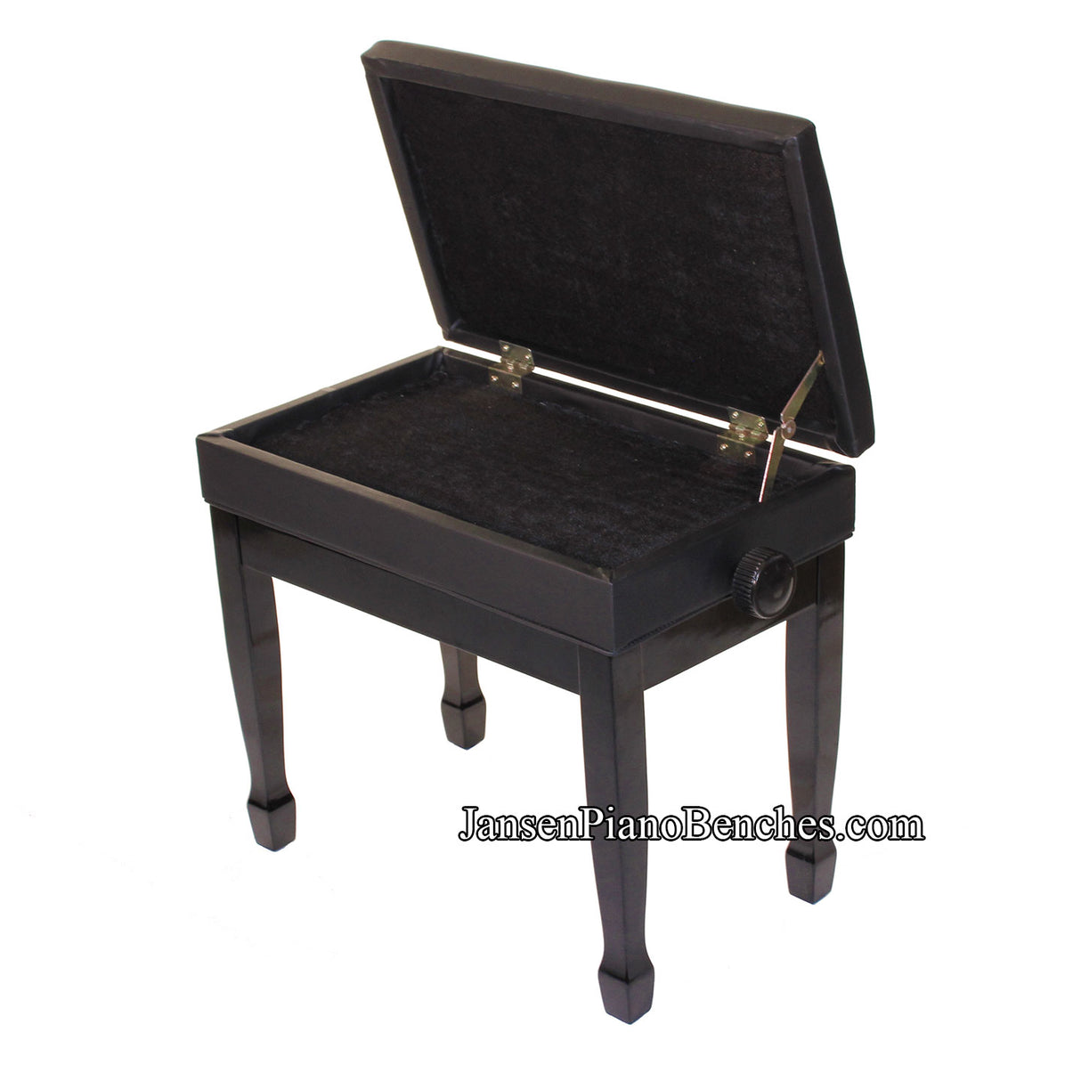 J850 jansen piano bench music storage compartment