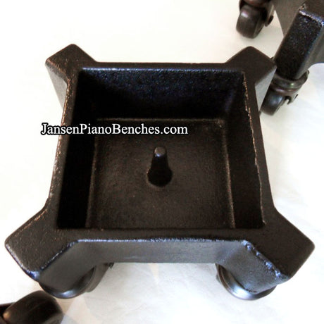 piano leg dolly square legs Jansen