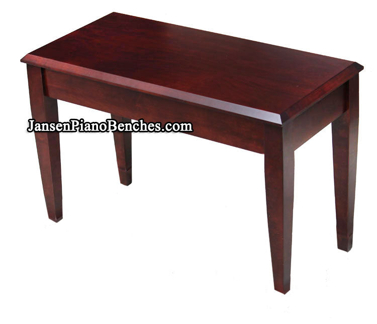 Jansen Wood Top Upright Piano Bench