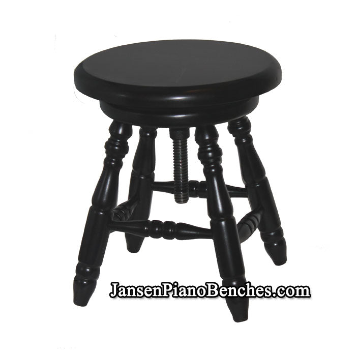 jansen piano stool black ebony j60