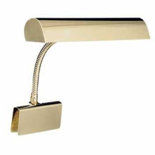 Load image into Gallery viewer, house of troy brass clip on piano lamp 10&quot; shade