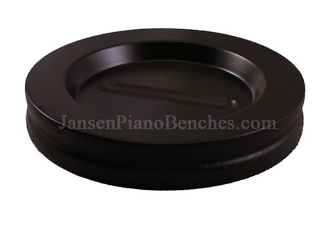 ebony large grand piano caster cup Jansen