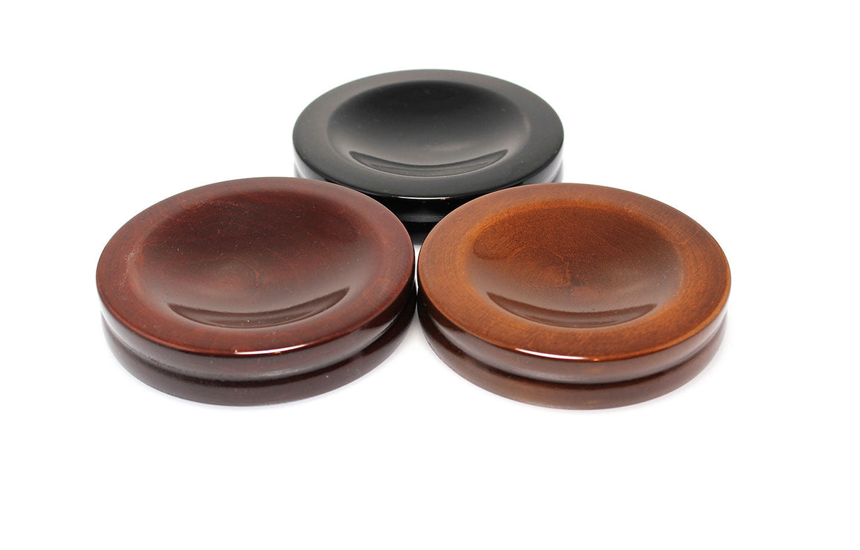 4" Jansen Satin Piano Caster Cups