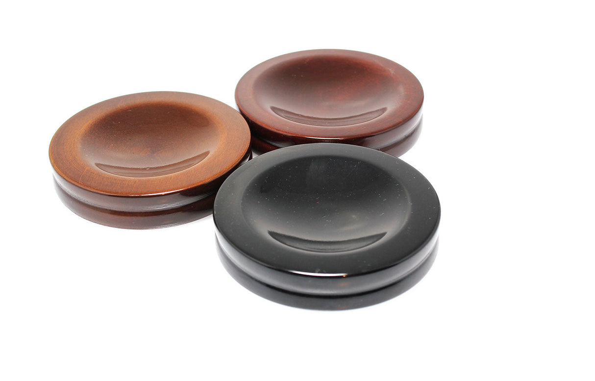 4" Jansen Satin Piano Caster Cups