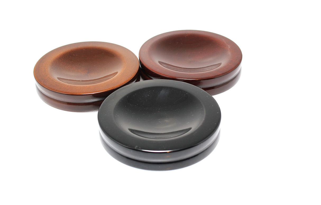 4" Jansen Satin Piano Caster Cups