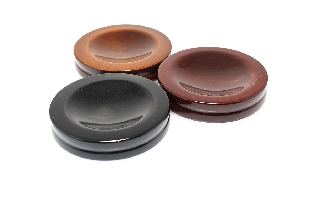 4" Jansen Satin Piano Caster Cups