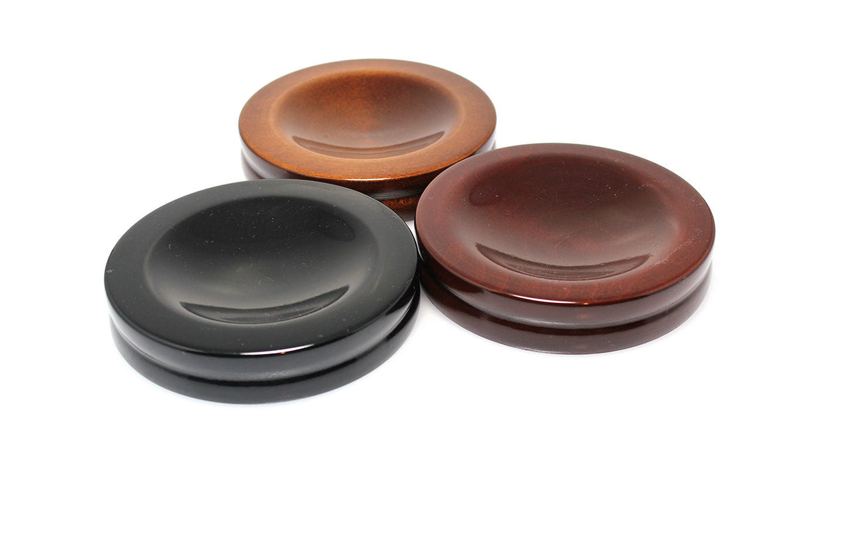 4" Jansen Satin Piano Caster Cups