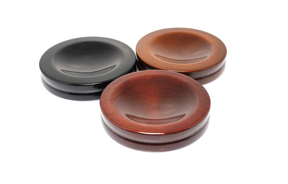 4" Jansen Satin Piano Caster Cups