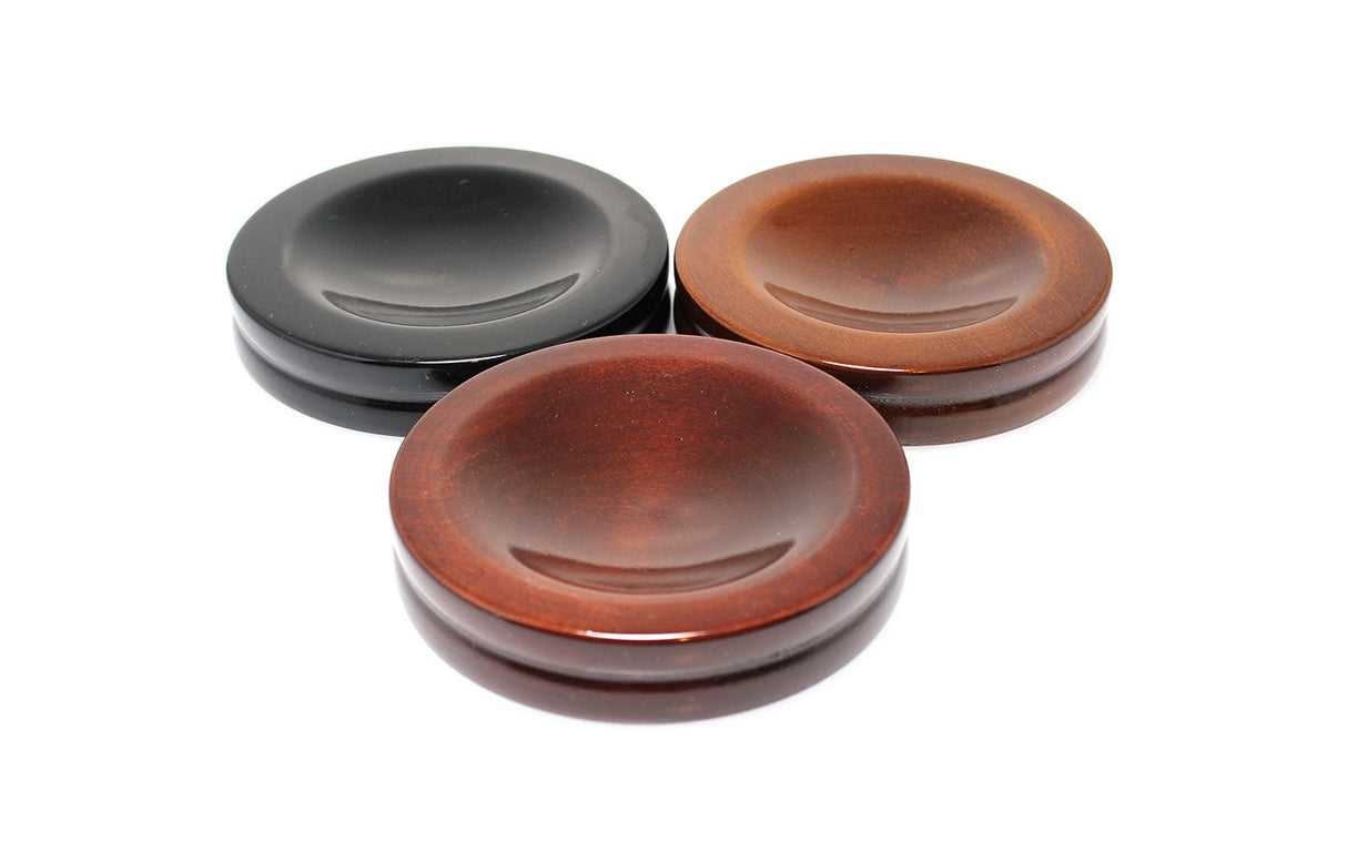 4" Jansen Satin Piano Caster Cups