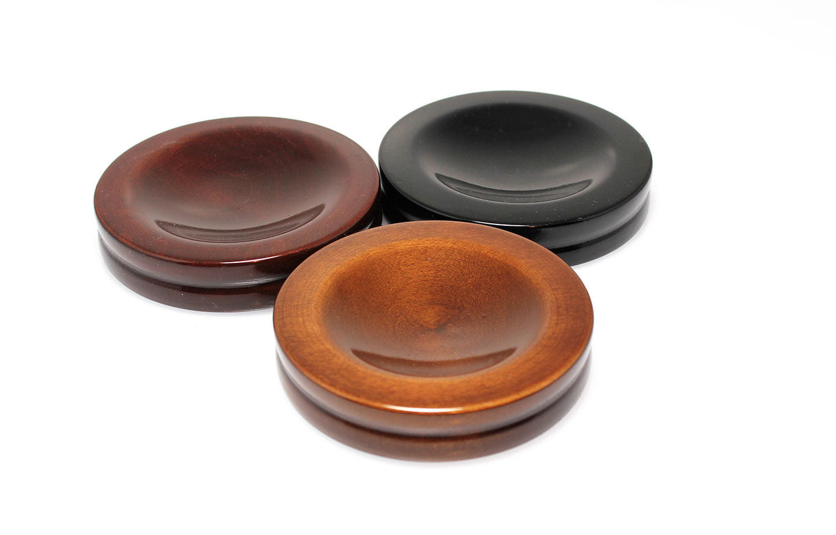4" Jansen Satin Piano Caster Cups