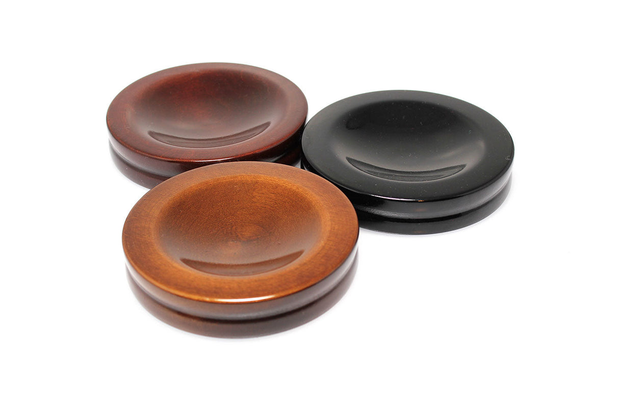 4" Jansen Satin Piano Caster Cups