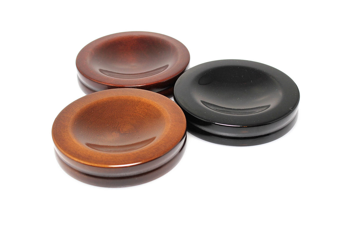 4" Jansen Satin Piano Caster Cups