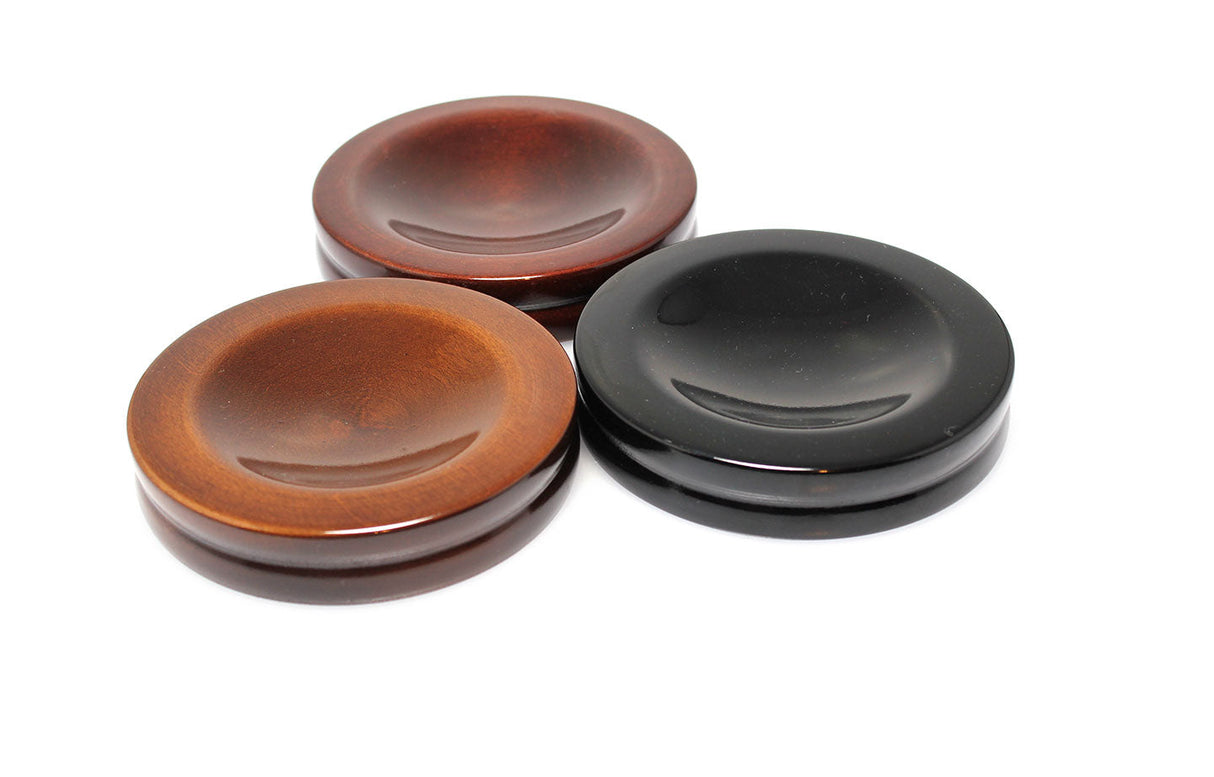 4" Jansen Satin Piano Caster Cups