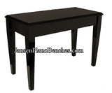 jansen black piano bench high polish for upright pianos
