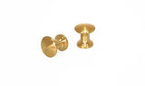 Brass Piano Desk Knobs - Fallboard Lid Knobs