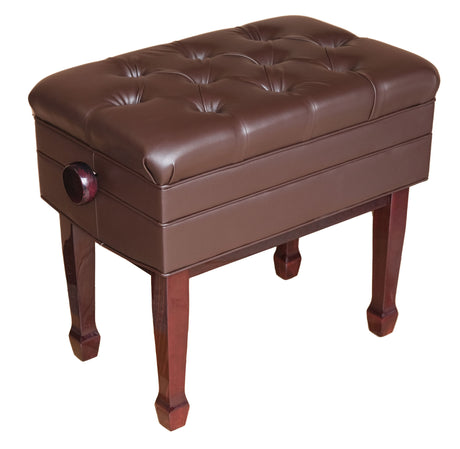 Music bench with music storage