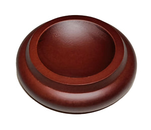 mahogany caster cup for upright piano royal wood
