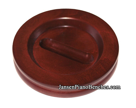 mahogany grand piano caster cup Jansen