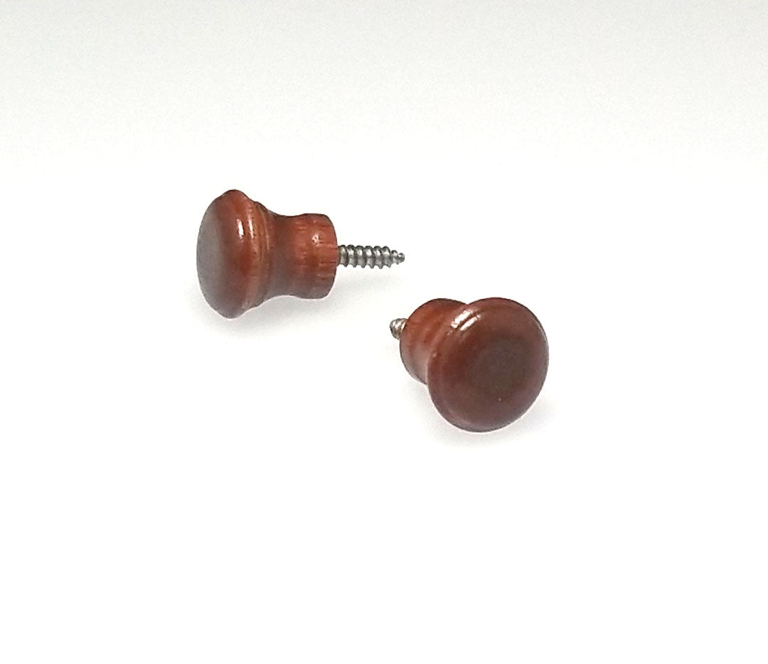 Wood Piano Desk Knobs - Fallboard Lid Knobs