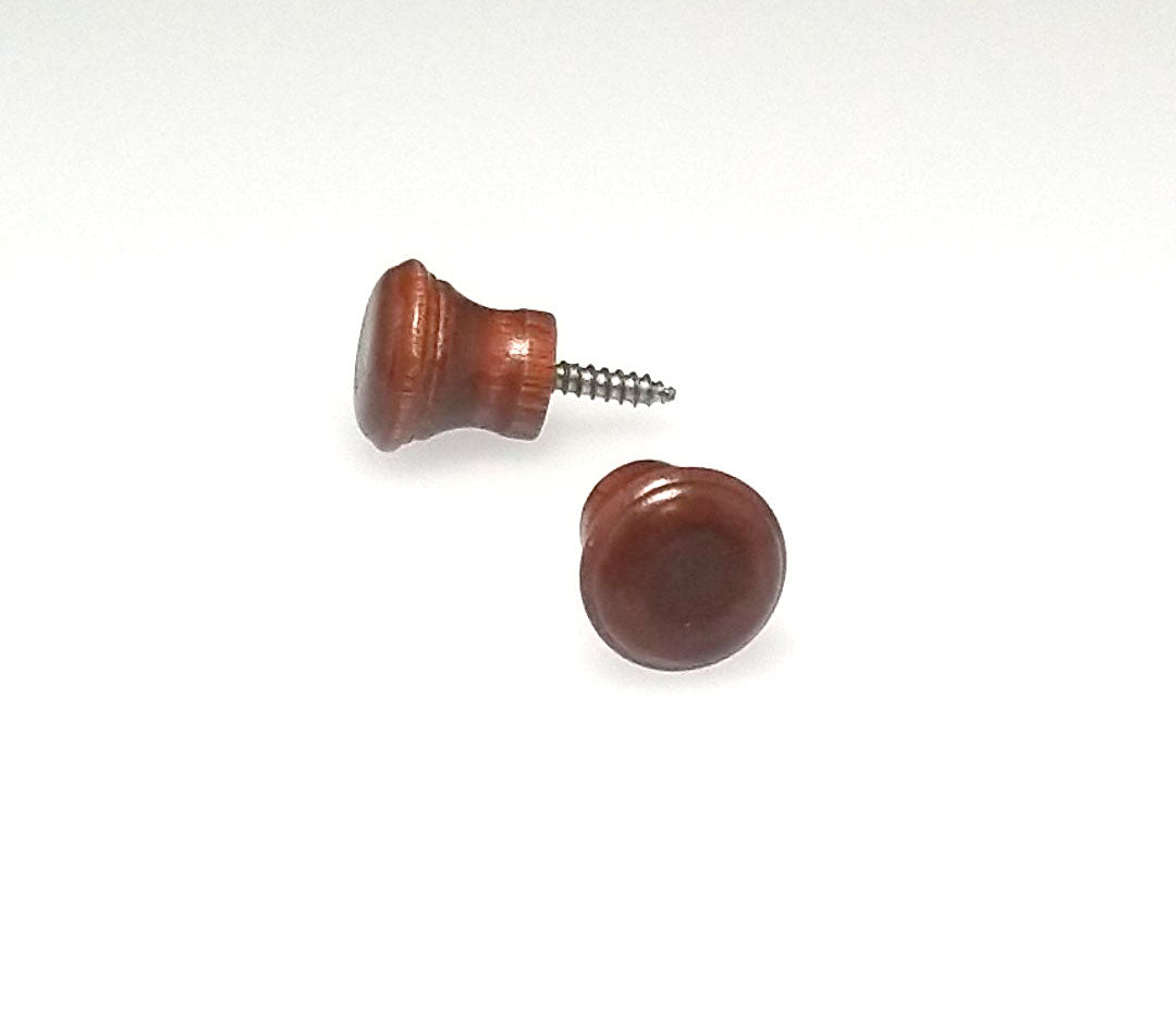 Wood Piano Desk Knobs - Fallboard Lid Knobs