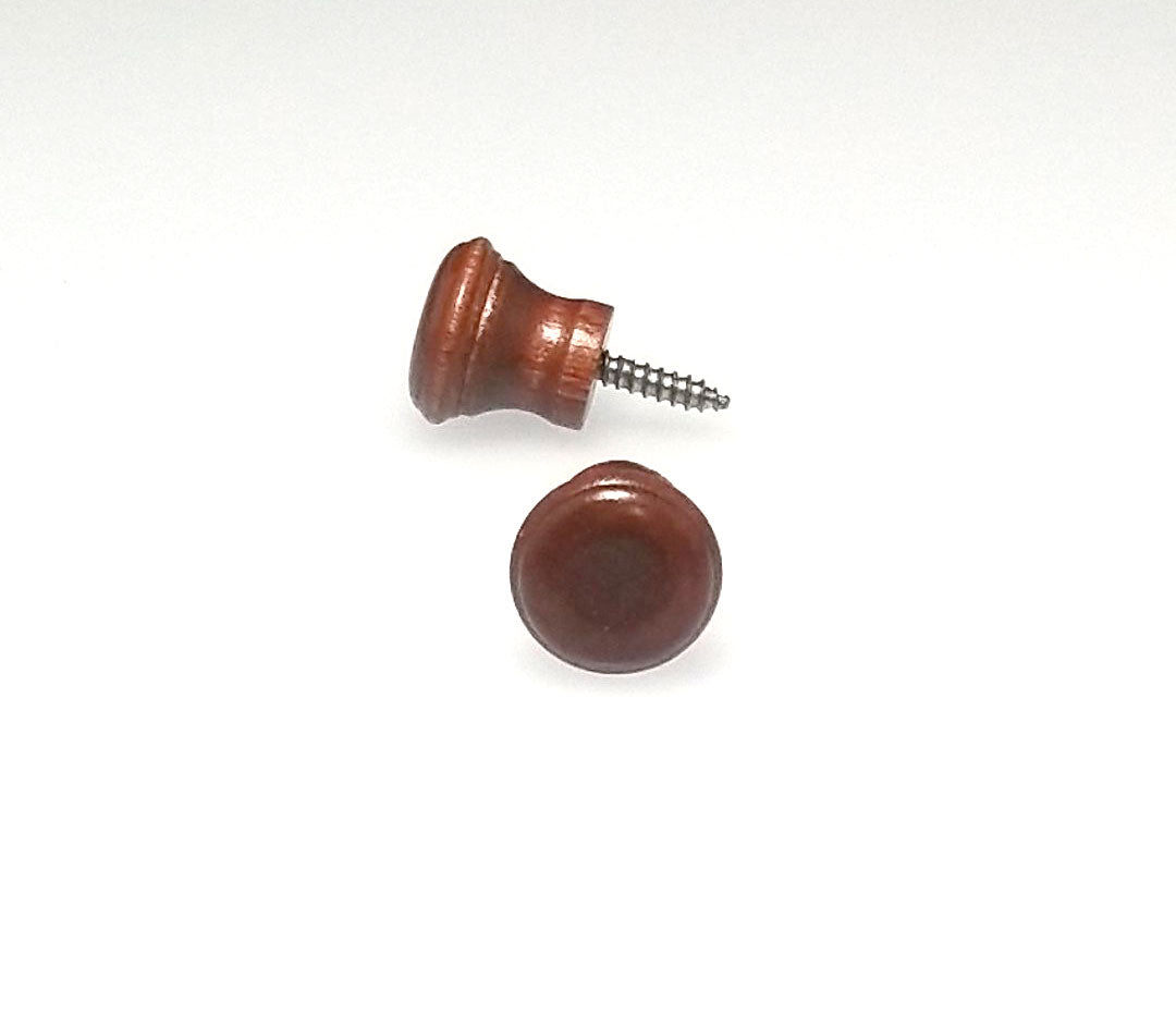 Wood Piano Desk Knobs - Fallboard Lid Knobs