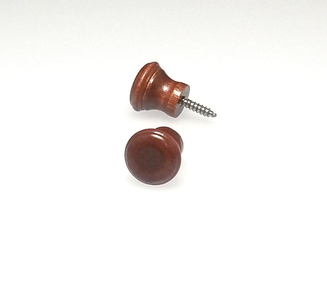 Wood Piano Desk Knobs - Fallboard Lid Knobs