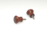 Wood Piano Desk Knobs - Fallboard Lid Knobs