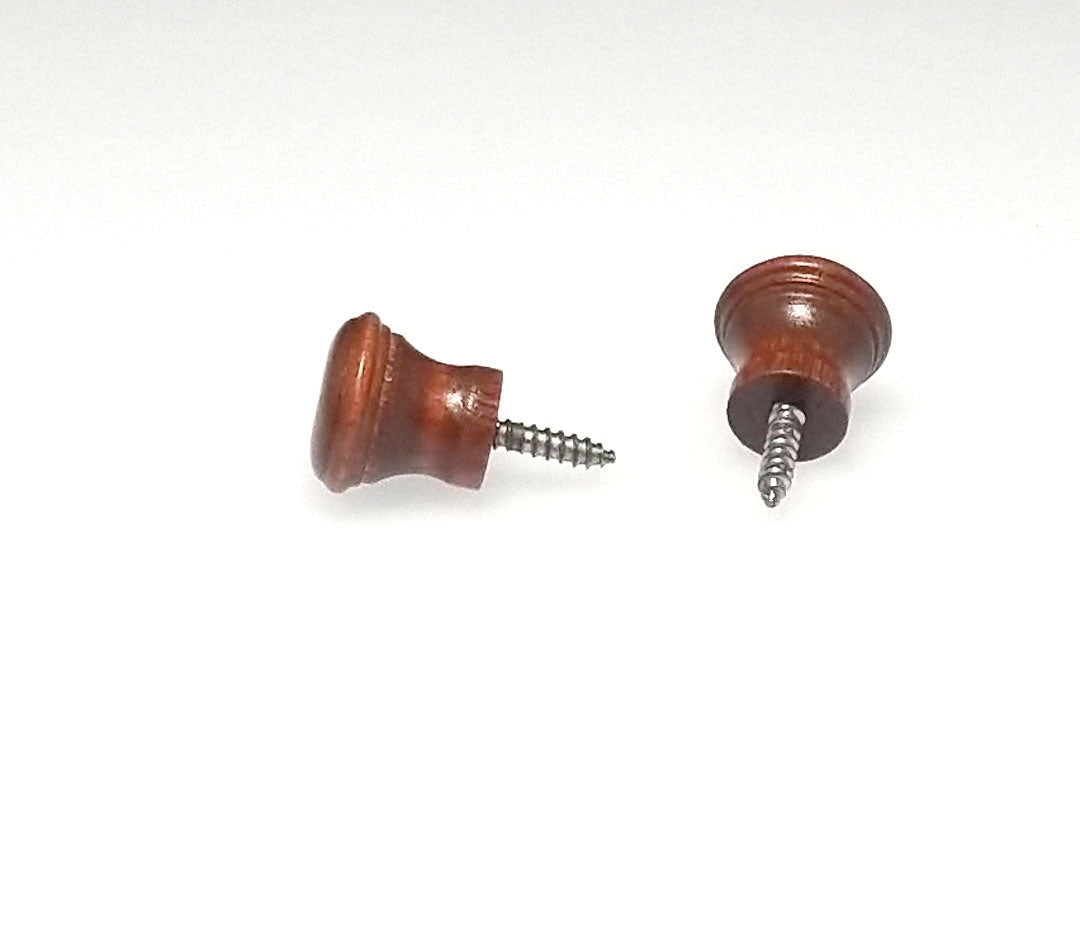 Wood Piano Desk Knobs - Fallboard Lid Knobs