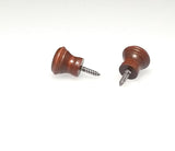 Wood Piano Desk Knobs - Fallboard Lid Knobs