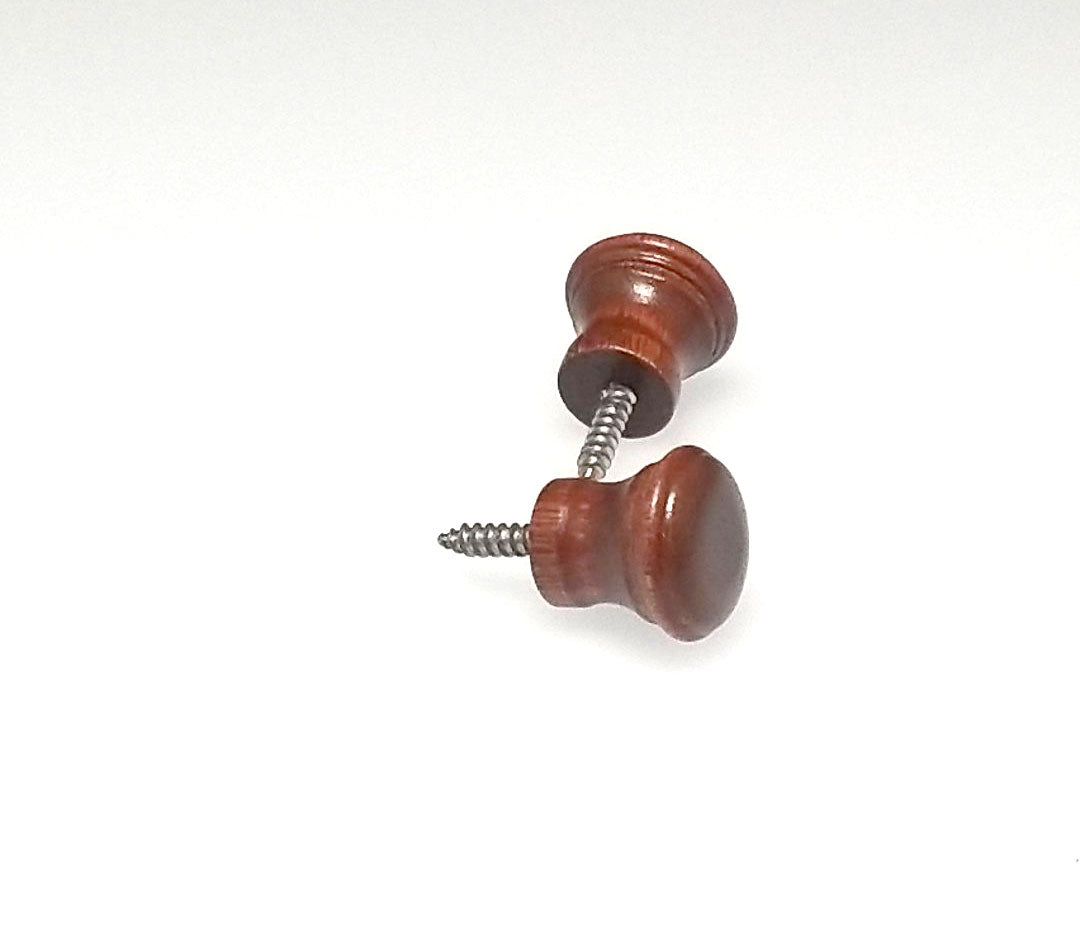 Wood Piano Desk Knobs - Fallboard Lid Knobs