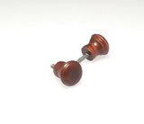Wood Piano Desk Knobs - Fallboard Lid Knobs