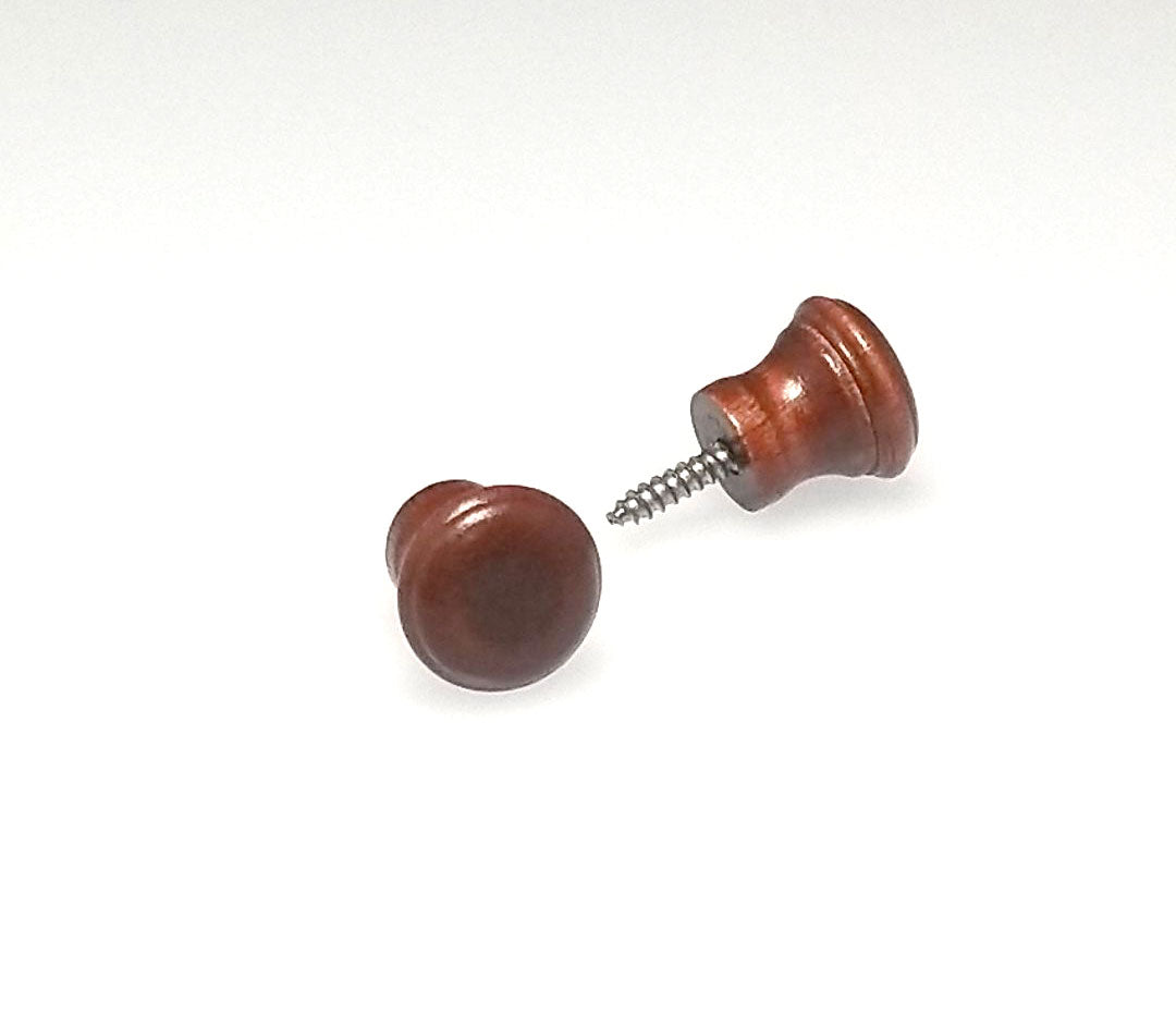 Wood Piano Desk Knobs - Fallboard Lid Knobs