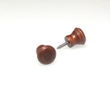 Wood Piano Desk Knobs - Fallboard Lid Knobs