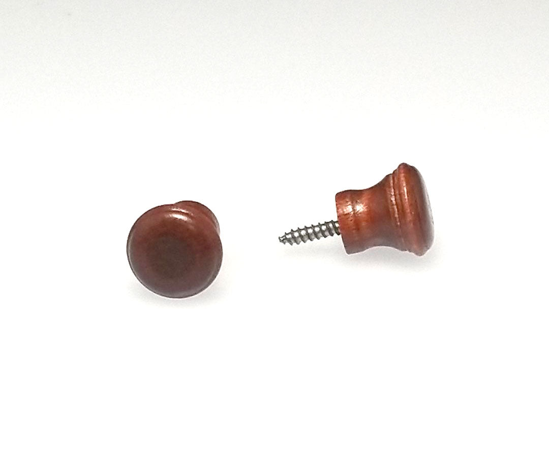 Wood Piano Desk Knobs - Fallboard Lid Knobs