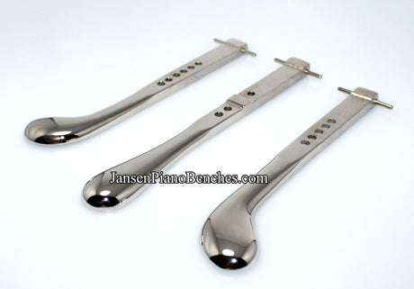 upright piano pedals nickel