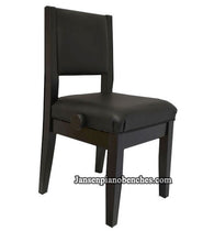 Load image into Gallery viewer, Piano chair padded back adjustable lumbar support