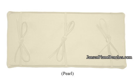 piano bench pad pearl by GRK cushion