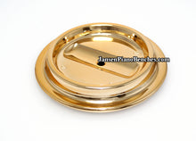 Load image into Gallery viewer, brass lucite piano caster cups