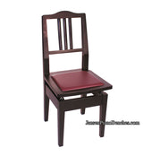 Adjustable Piano Chair - Wood Back