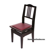 Adjustable Piano Chair - Wood Back