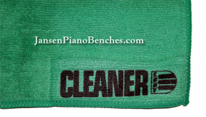 clean your piano with the cory cleaner cloth