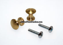 Load image into Gallery viewer, brass piano desk knobs 350A-MS