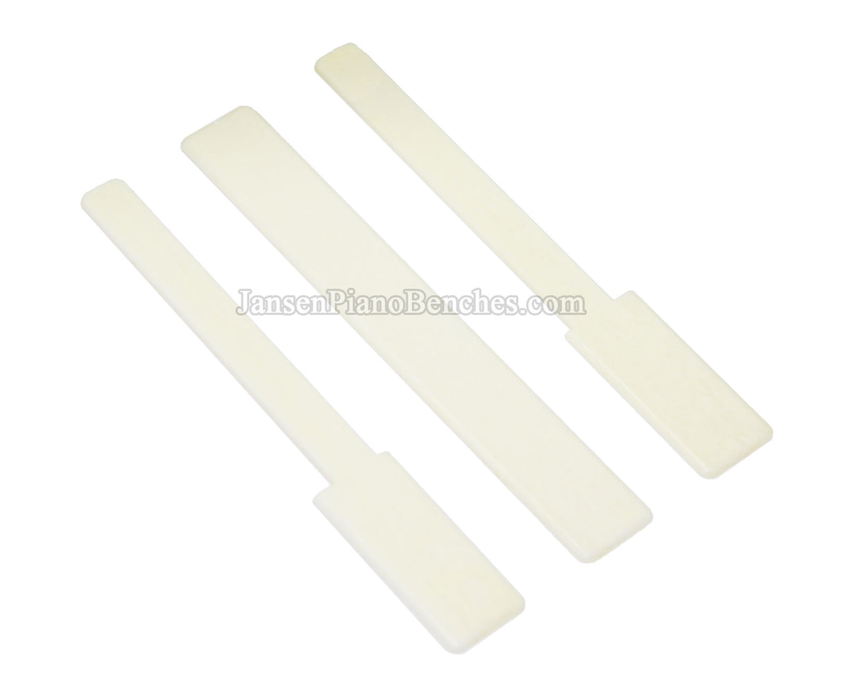 piano key set ivory color