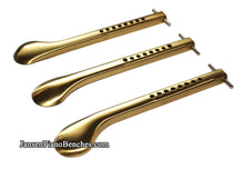 Load image into Gallery viewer, upright brass piano pedals replacement 1593 