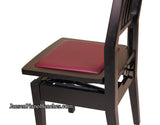 piano chair adjustable height