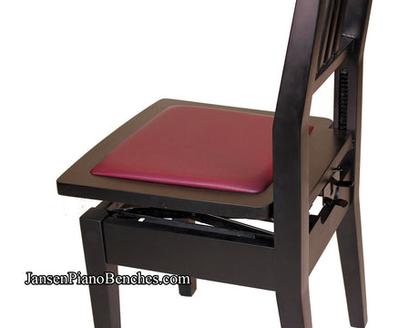 piano chair adjustable height